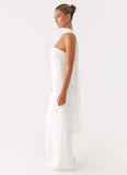 Libra Maxi Dress White