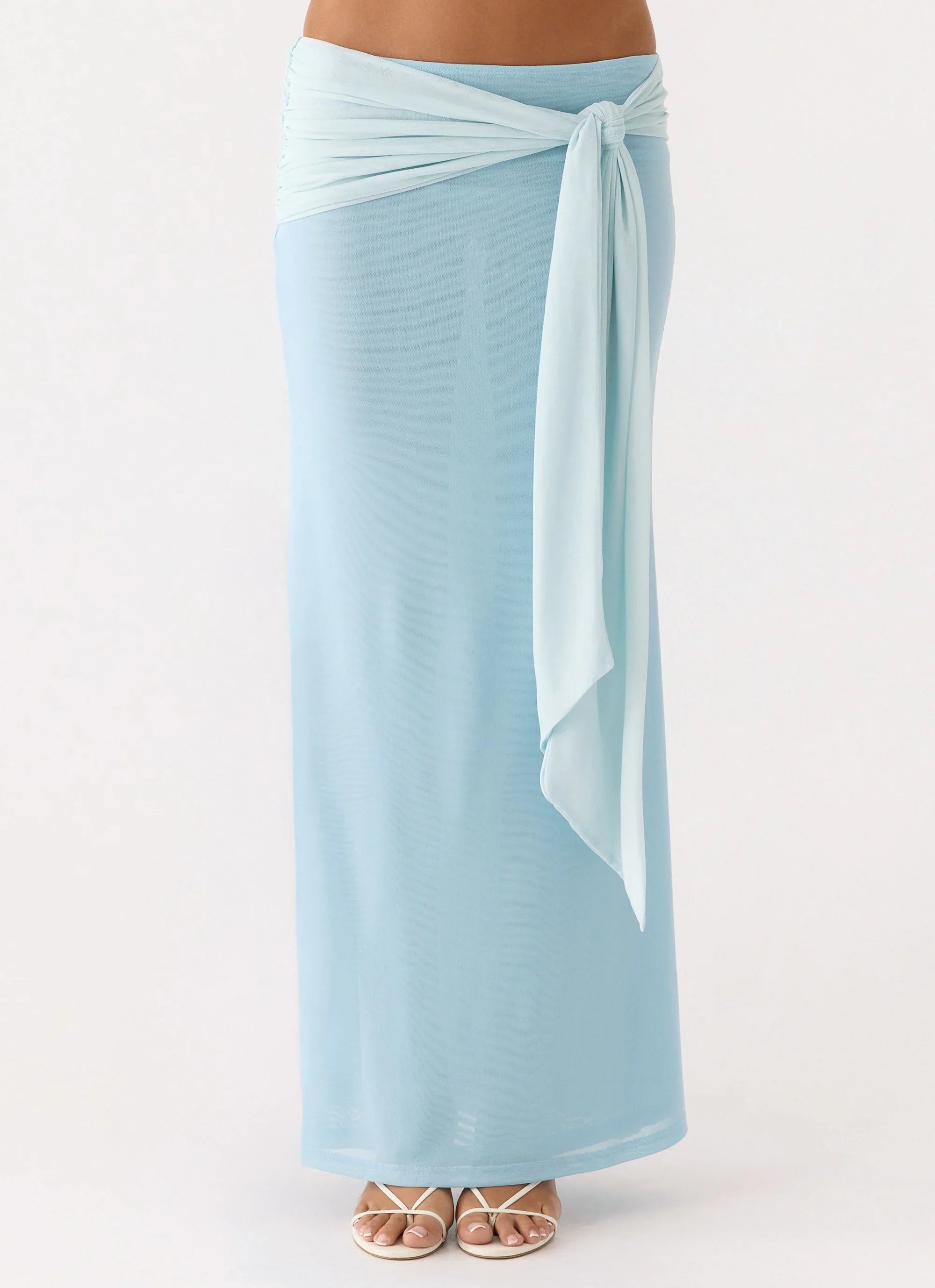 Delani Maxi Skirt Blue