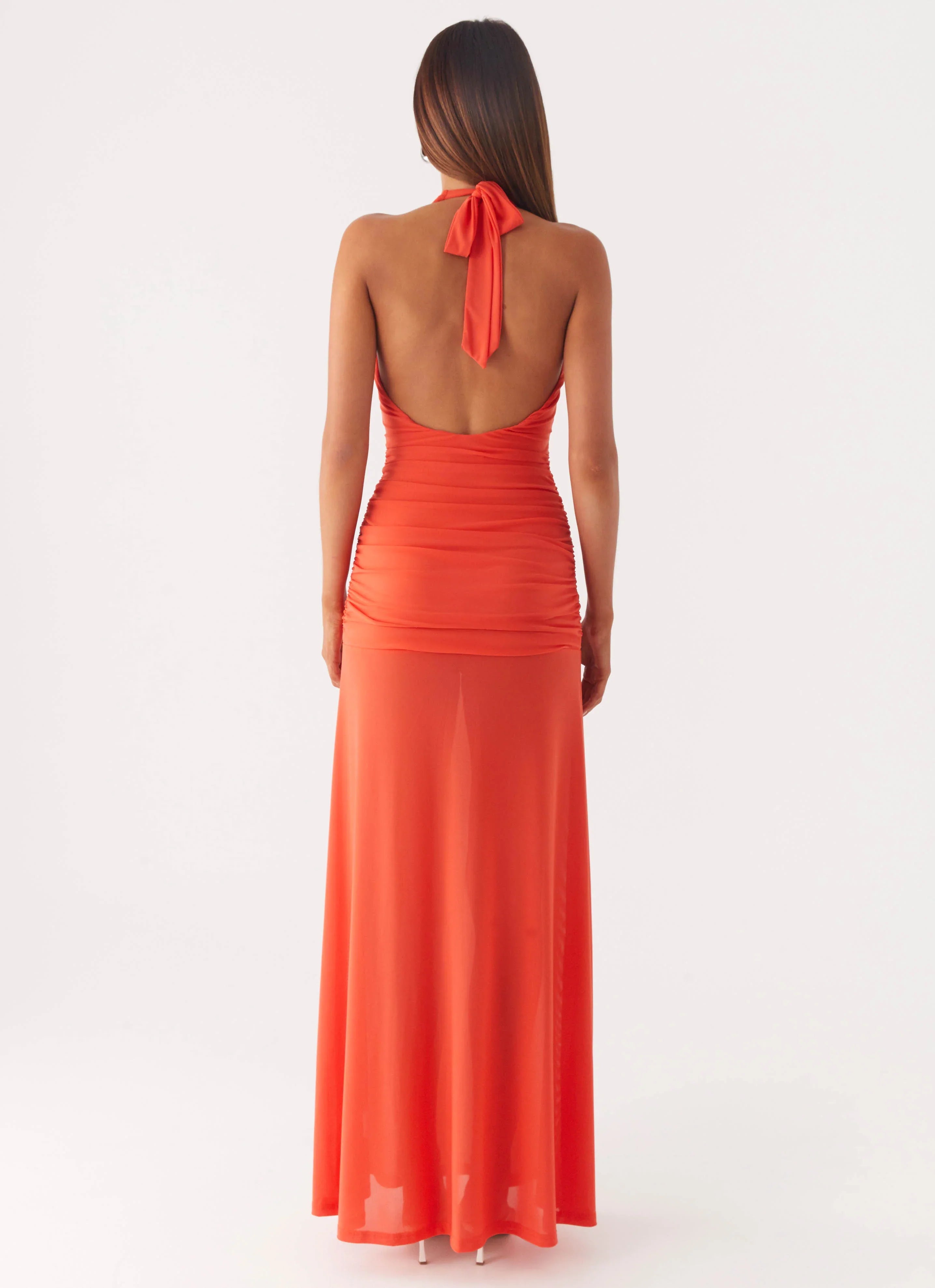 Island Muse Dress Coral