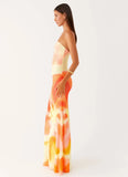 Iroha Strapless Maxi Dress Mimosa Blossom