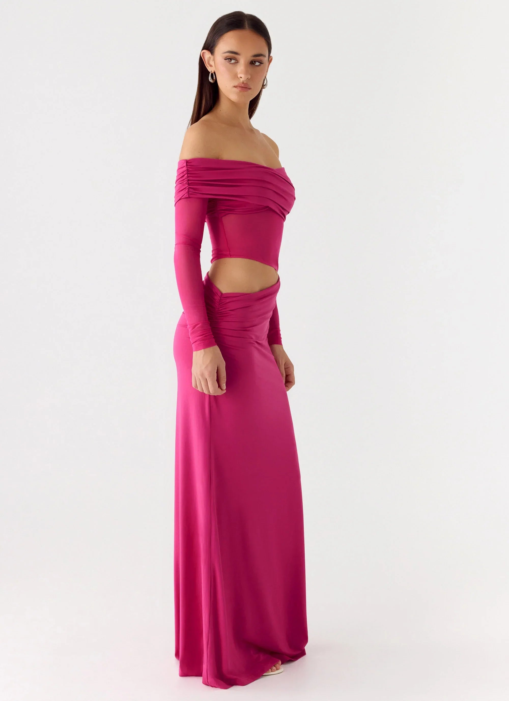 Kerli Maxi Dress Fuchsia