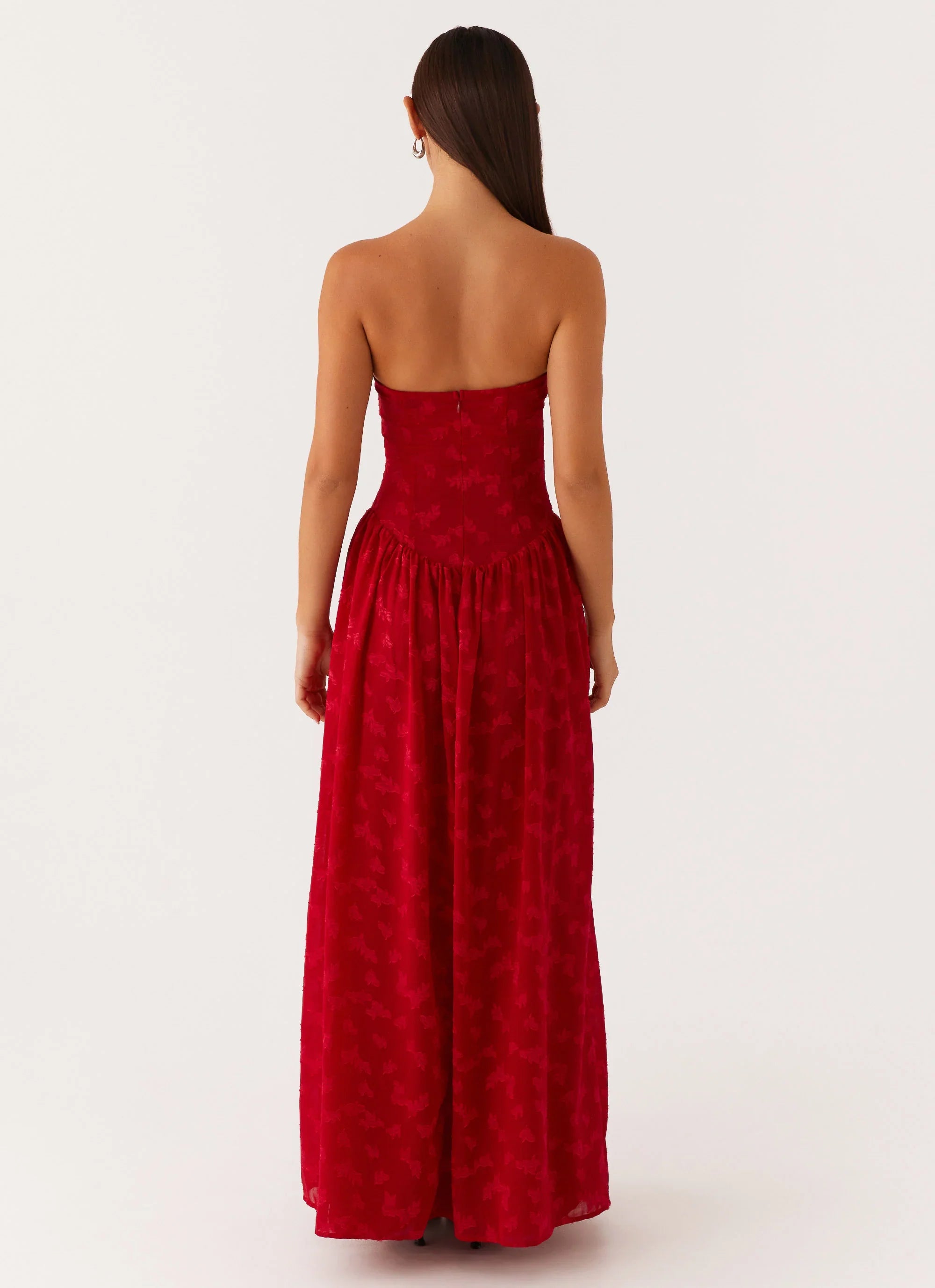 Adira Maxi Dress Red