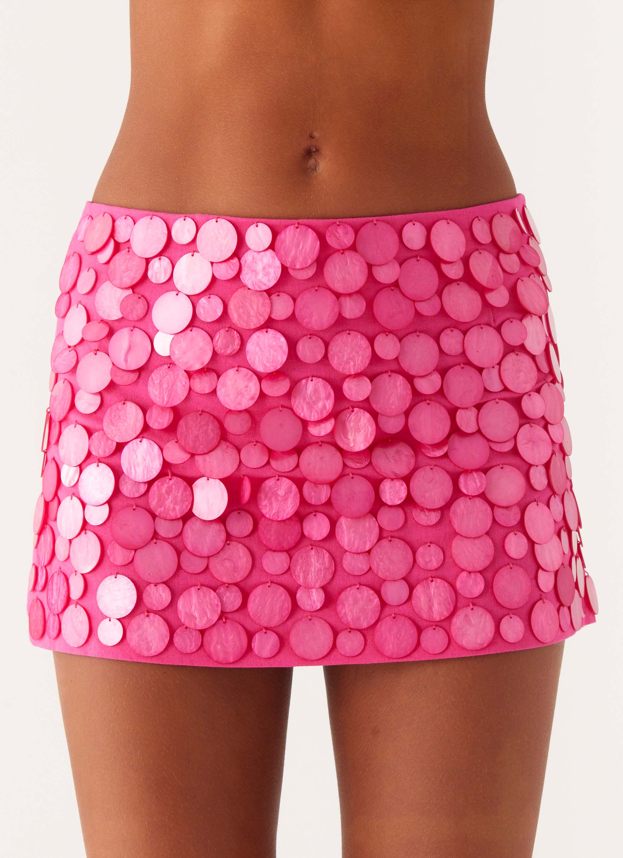 Movie Star Mini Skirt Fuchsia