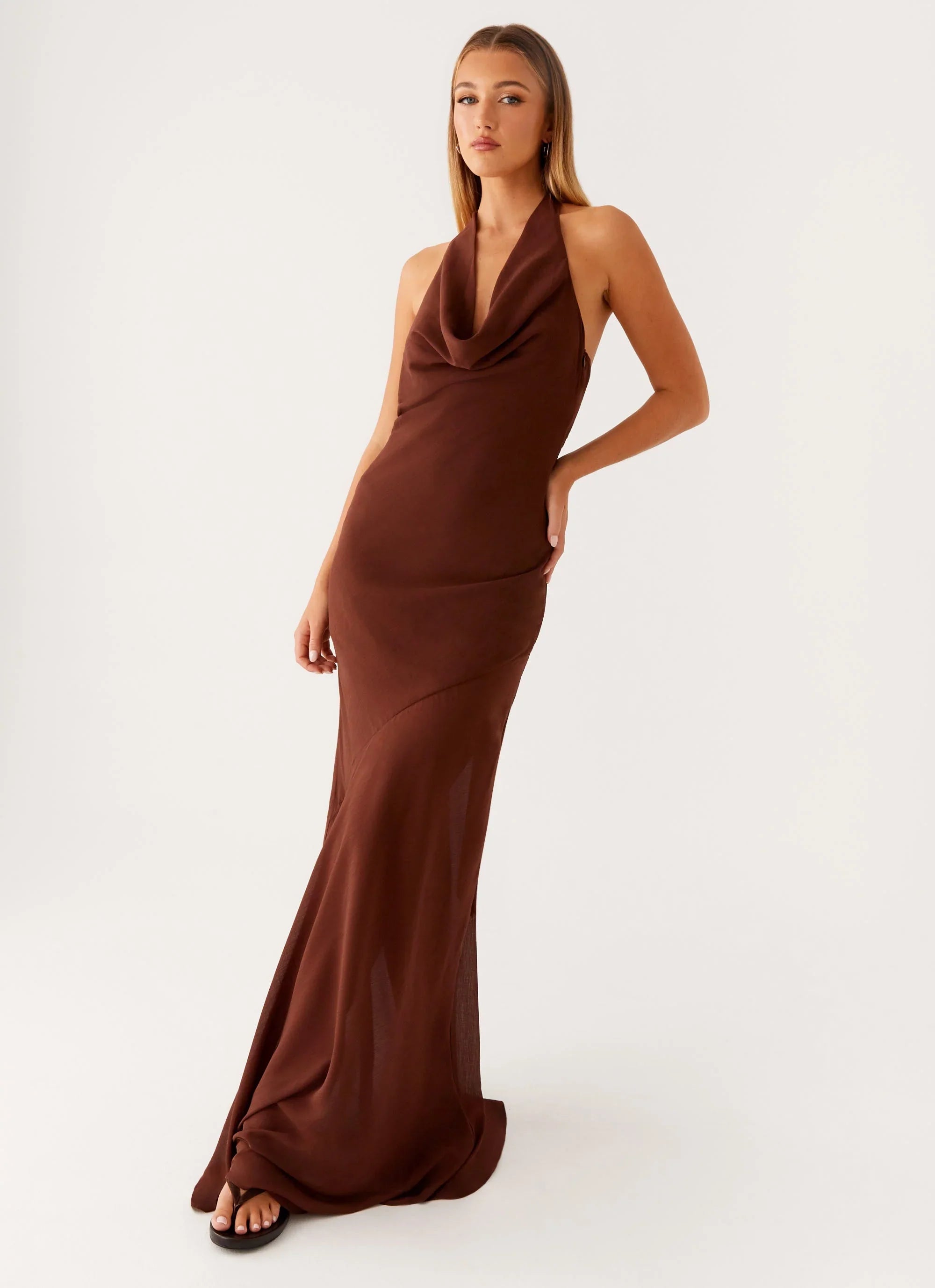Sullivan Maxi Dress Chocolate