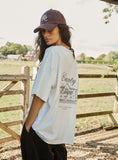 Cream Fourth Country Club Graphic T Shirt