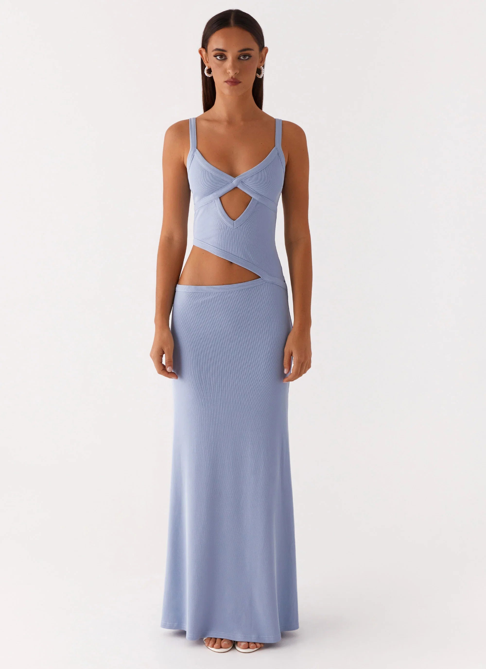 Jocelyn Maxi Dress Blue