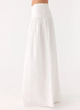 Jayne Maxi Skirt White