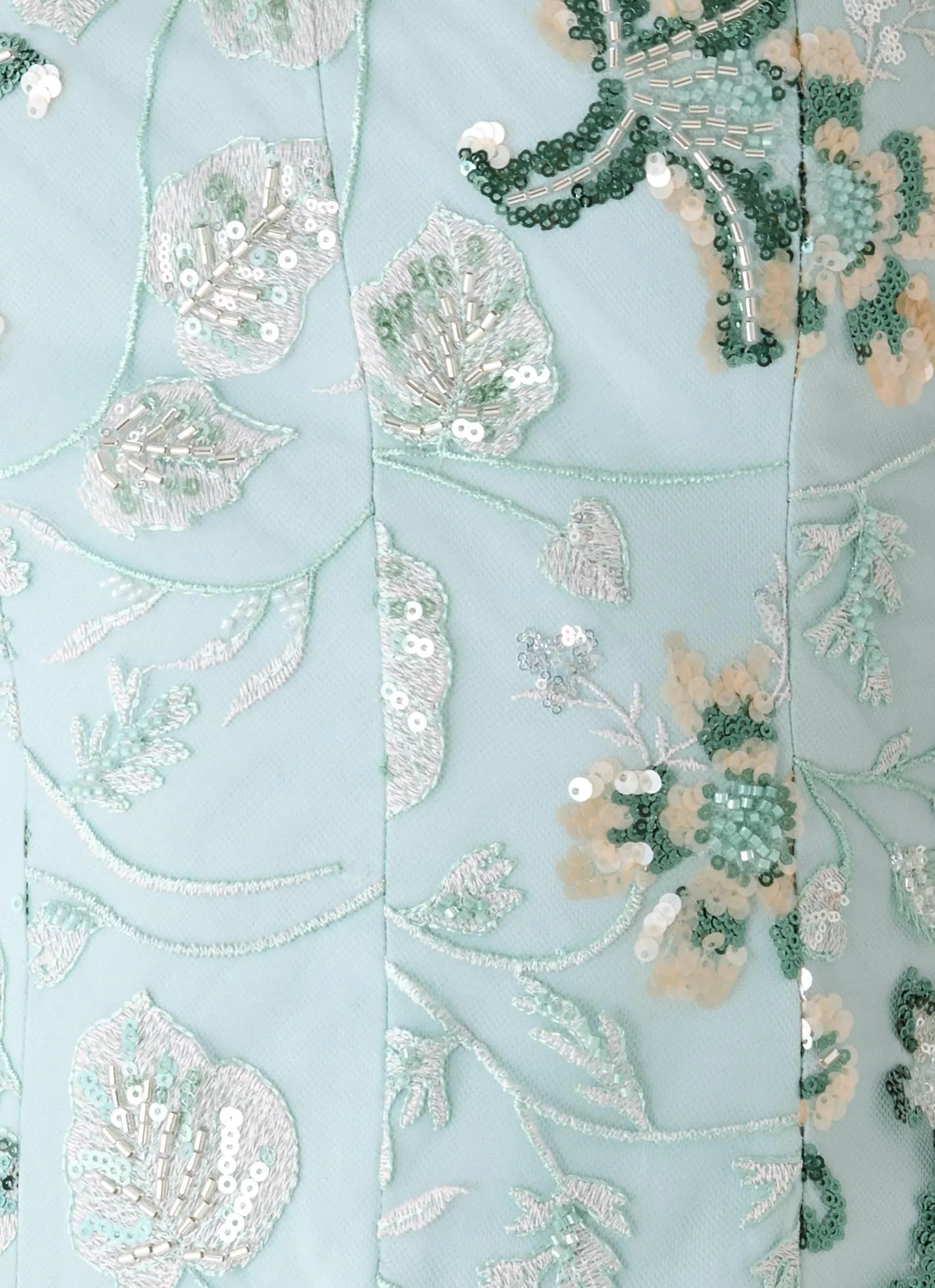 Solaire Strapless Corset Top Pistachio