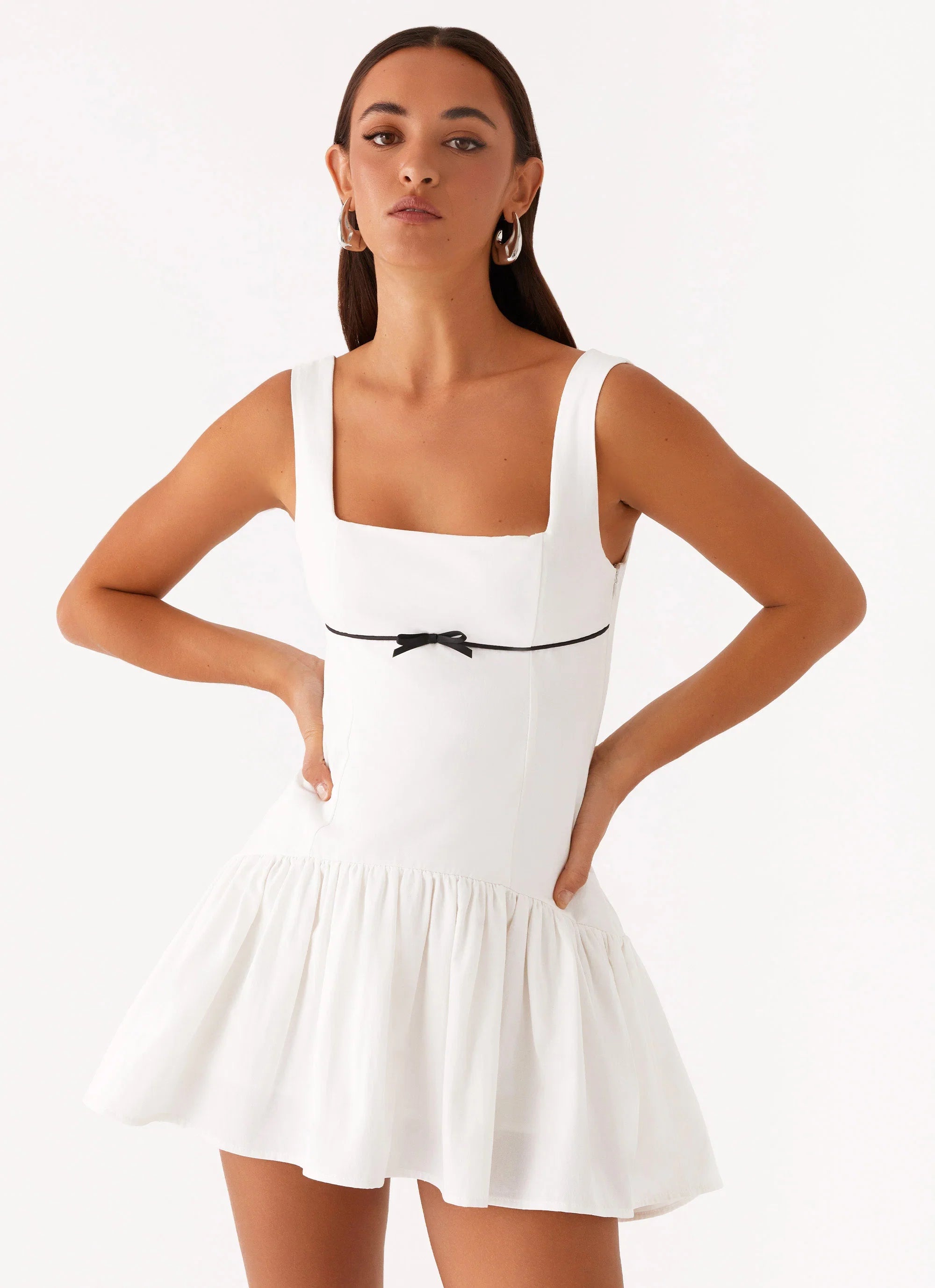 Jolene Mini Dress White