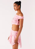 Aletta Sequin Mini Dress Pink