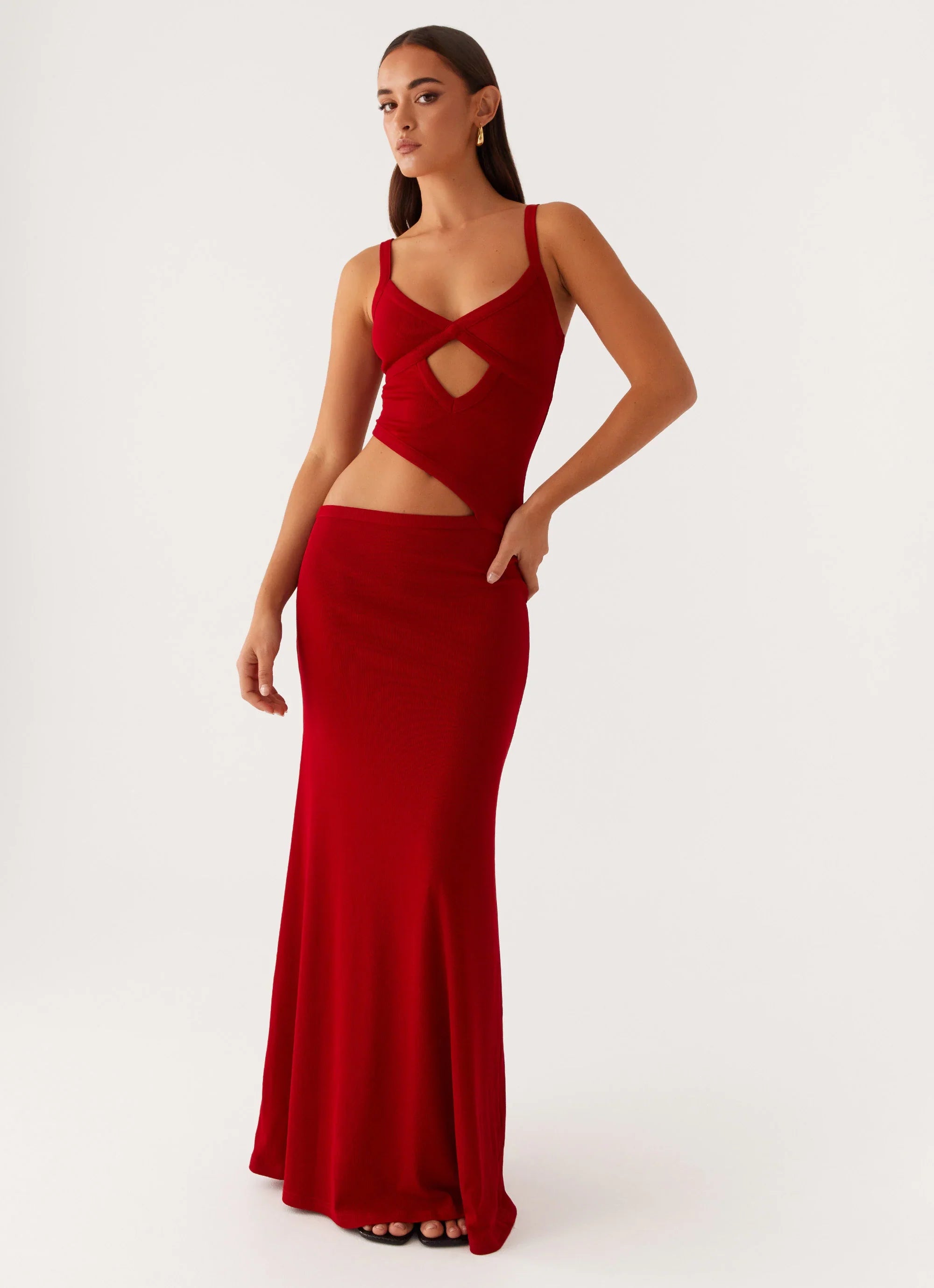 Jocelyn Maxi Dress Red