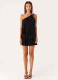 Makes Sense Mini Dress Black