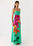 Everett Maxi Dress Jungle Bloom