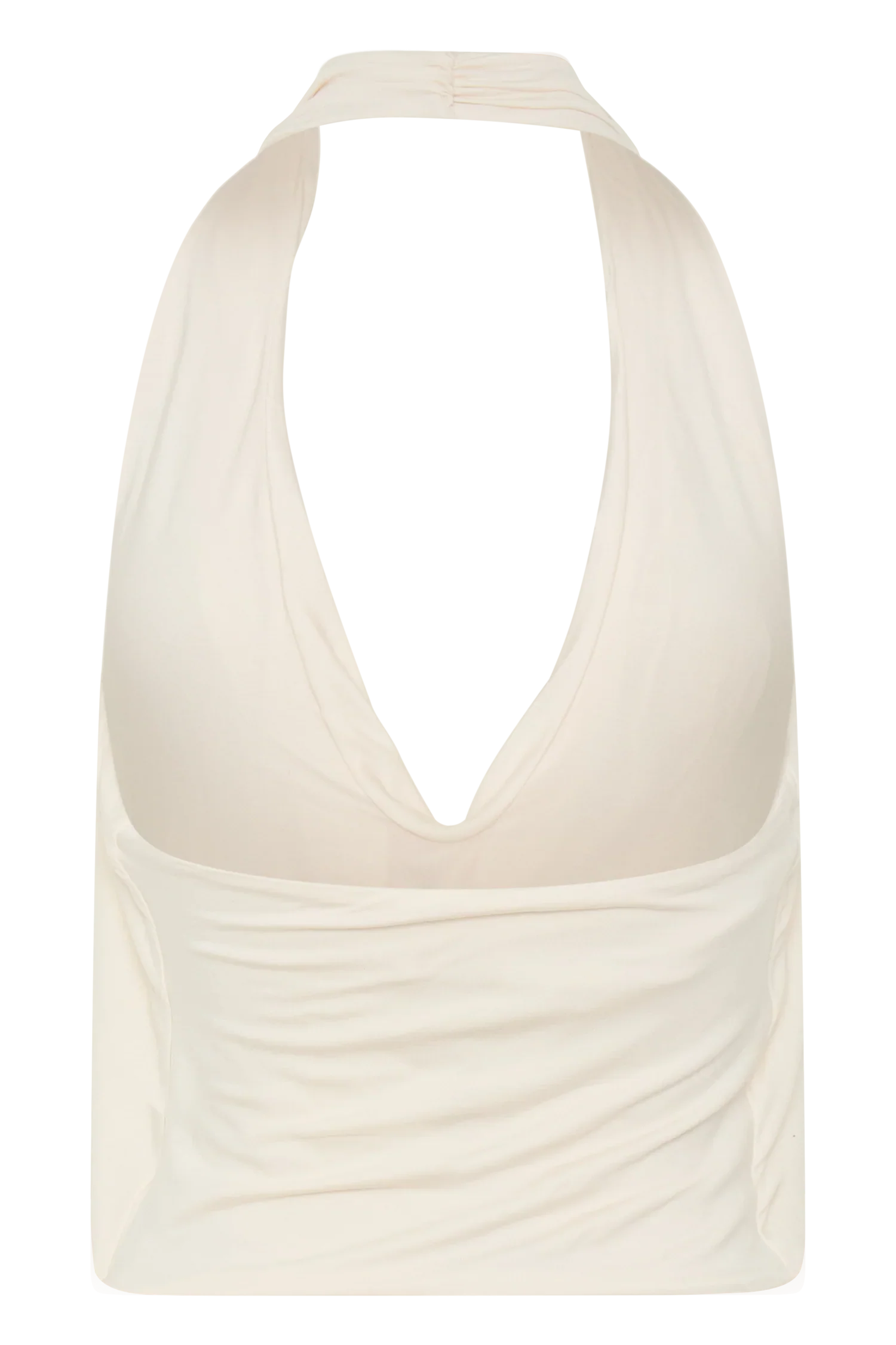 Huyen Cowl Front Modal Top Ivory