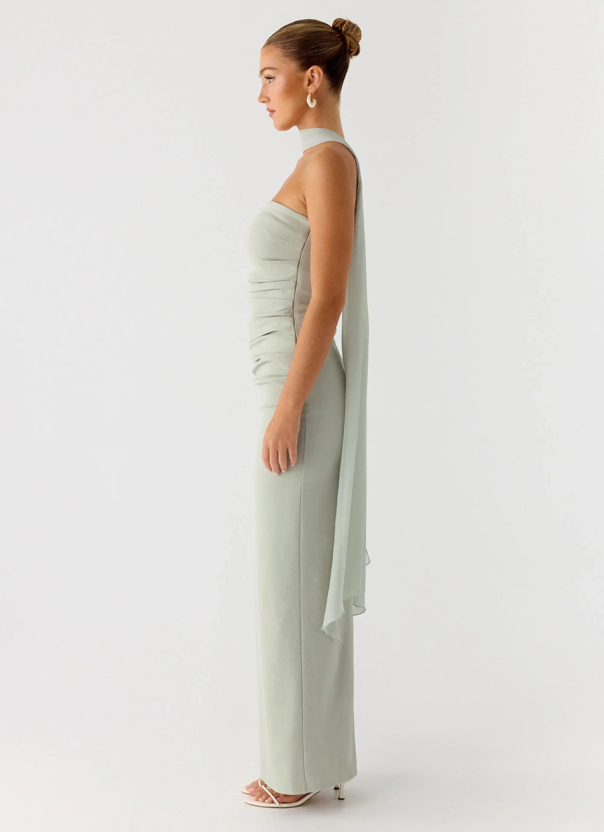 Libra Maxi Dress Pastel Sage