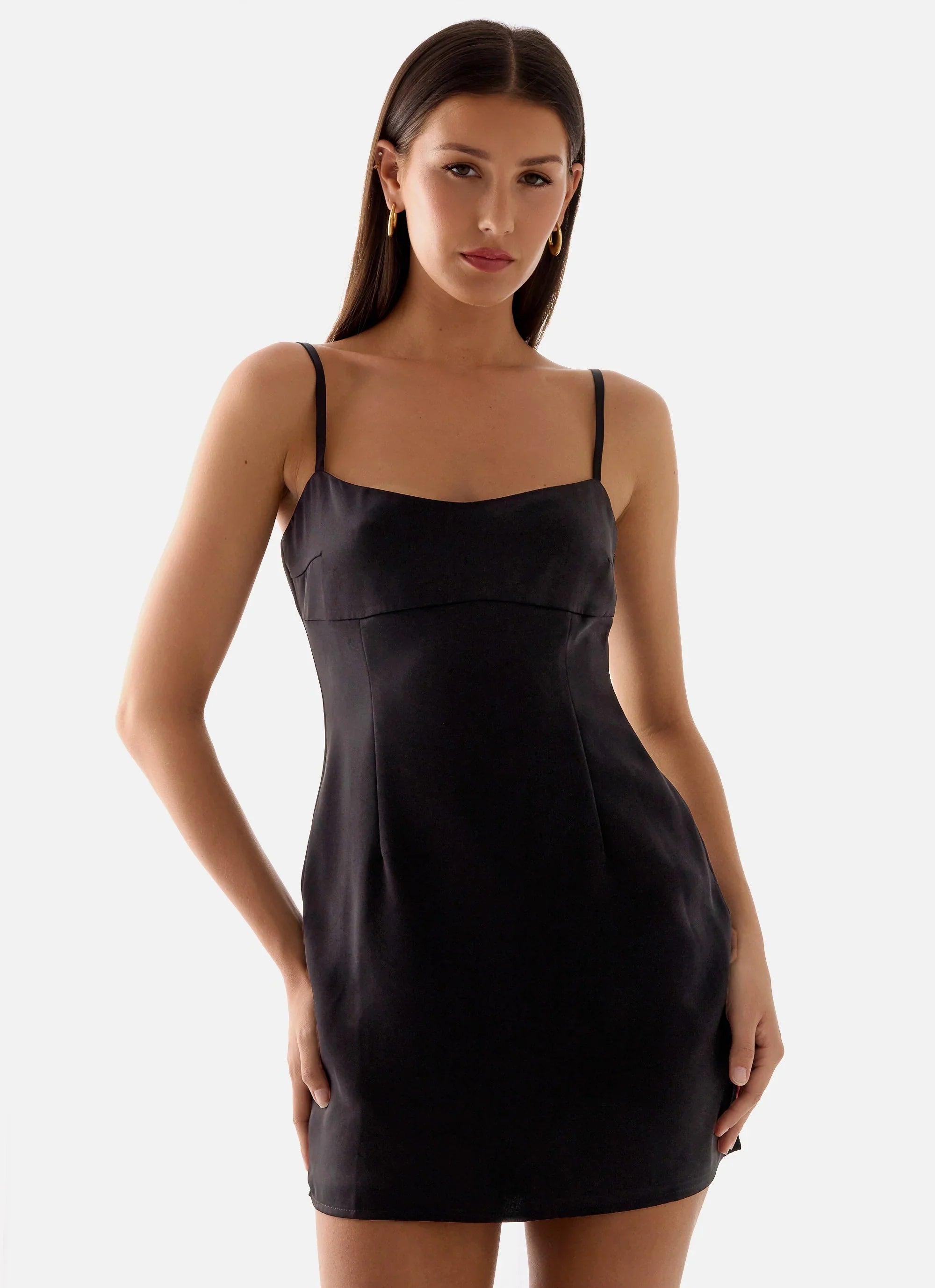 Clementine Mini Dress Black