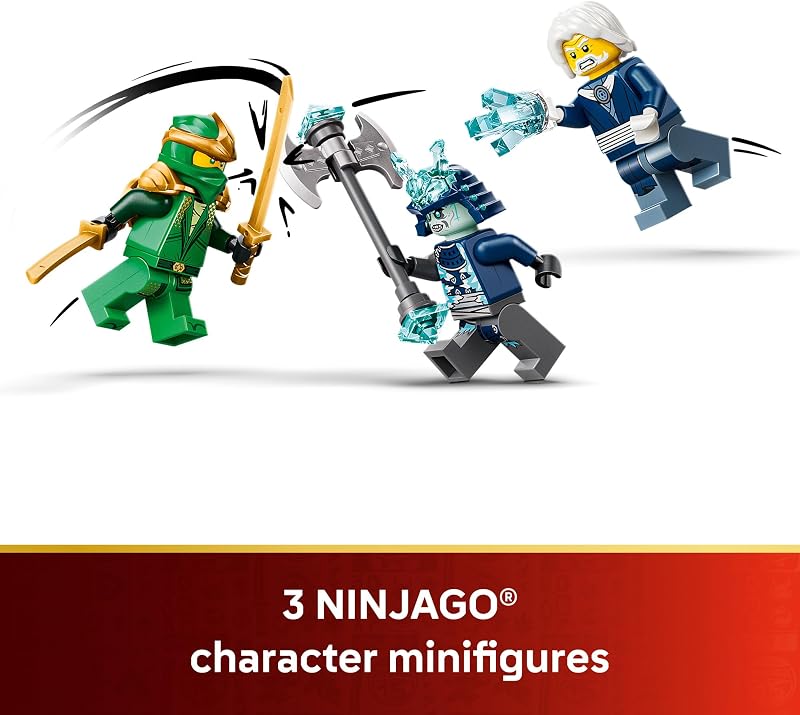 LEGO NINJAGO Lloyds Titan Mech 15th Anniversary Building Toy Collectible Mech Set for Boys Girls Ages 14 Display as Bedroom Decor Gift for Birthdays 71860