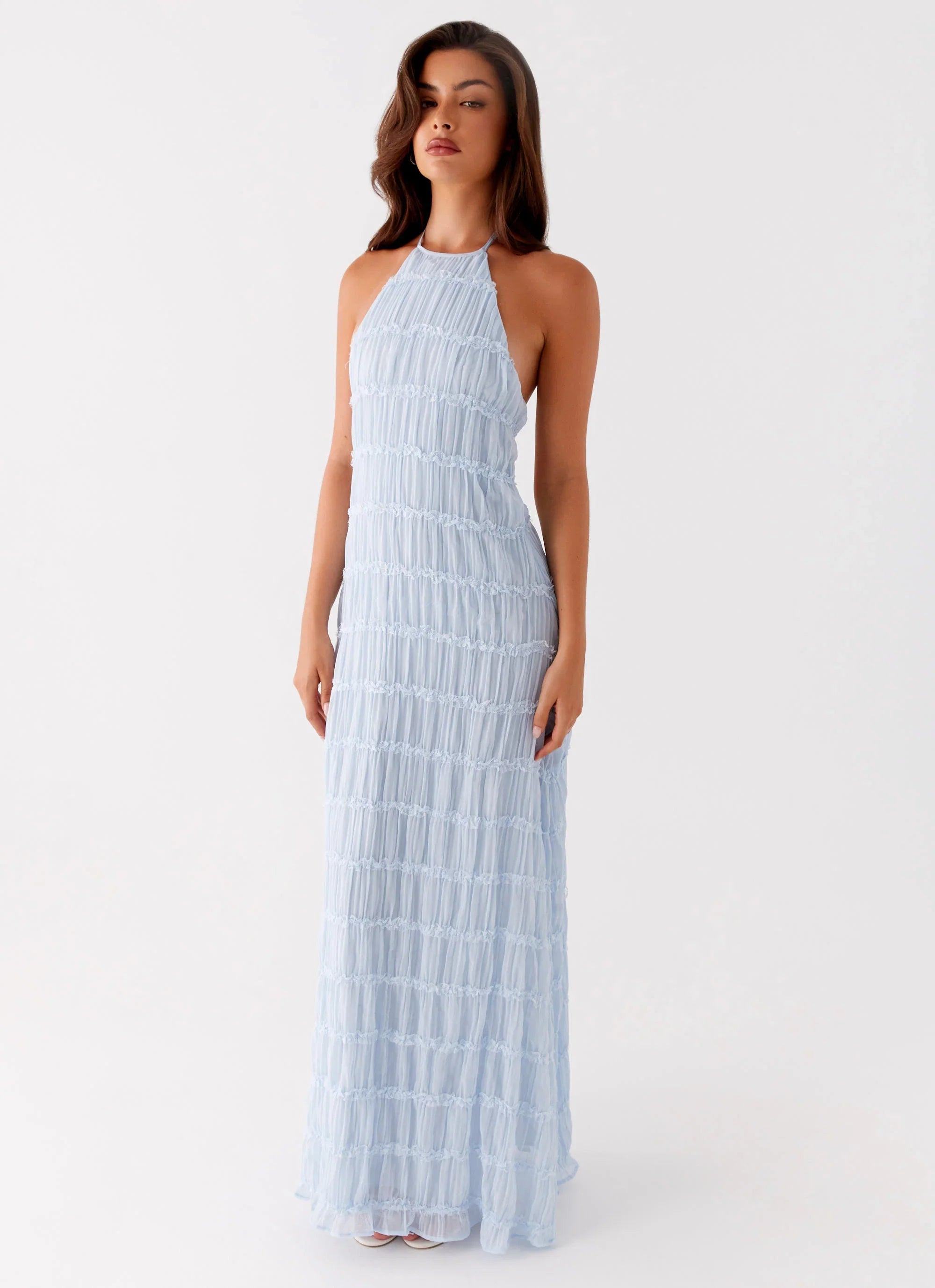 Aullie Maxi Dress Blue
