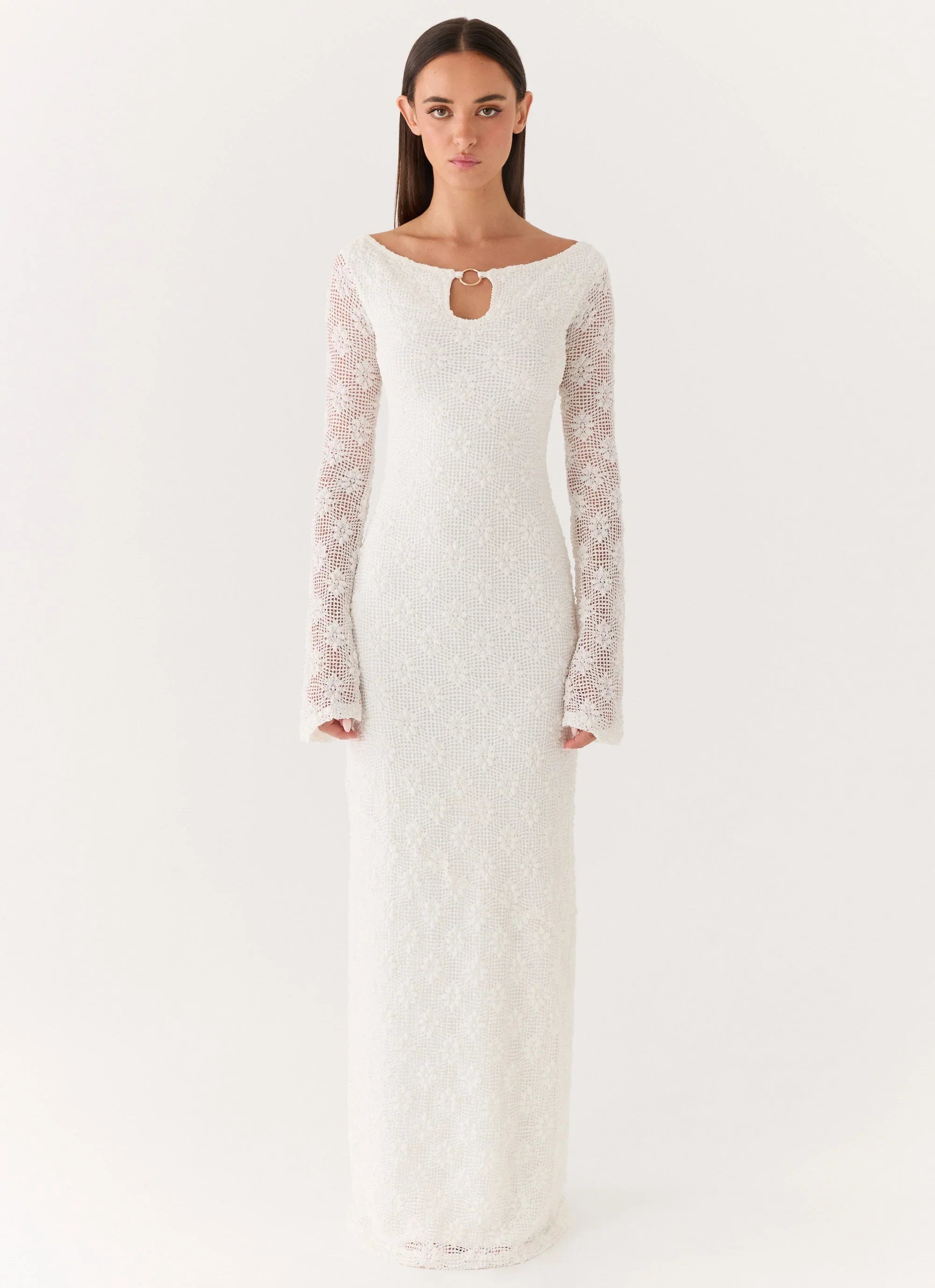 Theresea Maxi Dress White