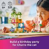 LEGO Friends Tree House Building Toy Pretend Play Building Blocks with Cat Toys 2 Minidolls Creative Storytelling Toy for Girls and Boys Ages 9 Gift Idea 42666