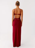 Envy Maxi Dress Maroon