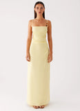 Selah Maxi Dress Yellow