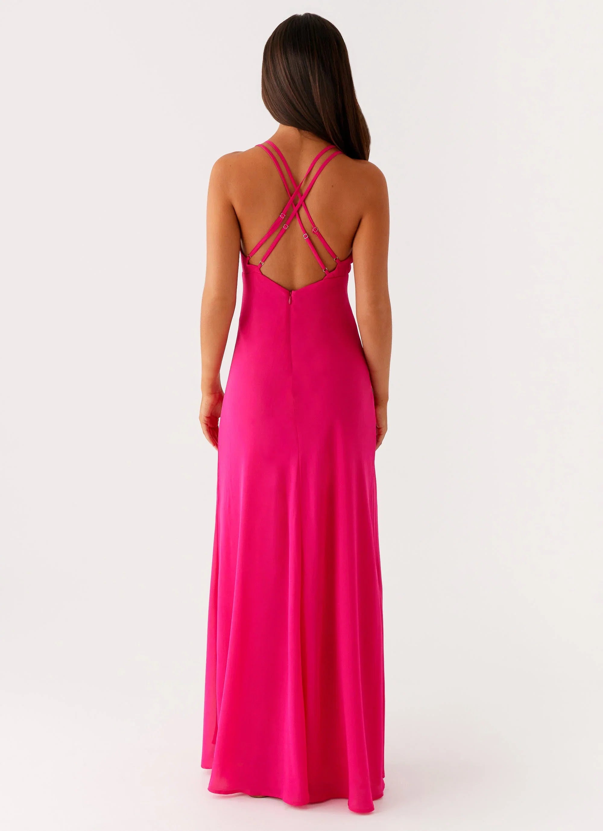 Kacia Maxi Dress Fuchsia