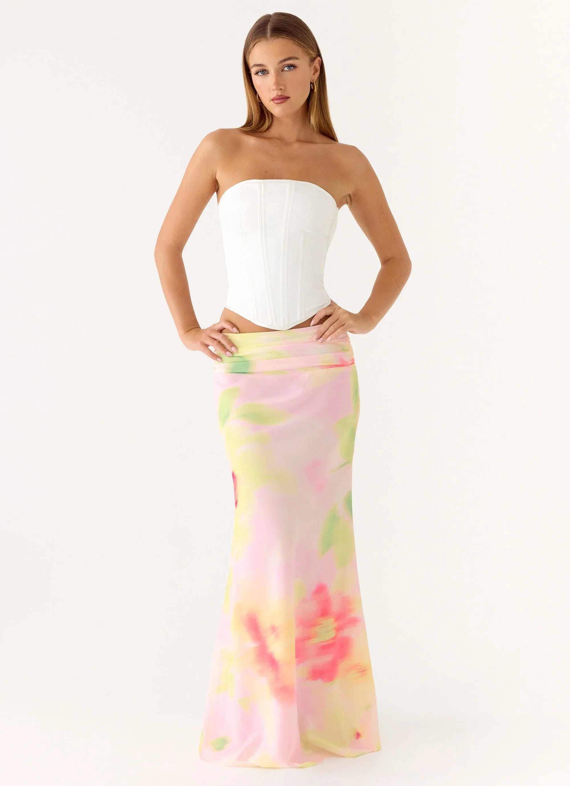 Sinnie Maxi Skirt Floral Romance