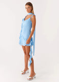 Carina Mini Dress Blue