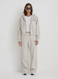 Grey Fourth Studio Cropped Zip Hoodie