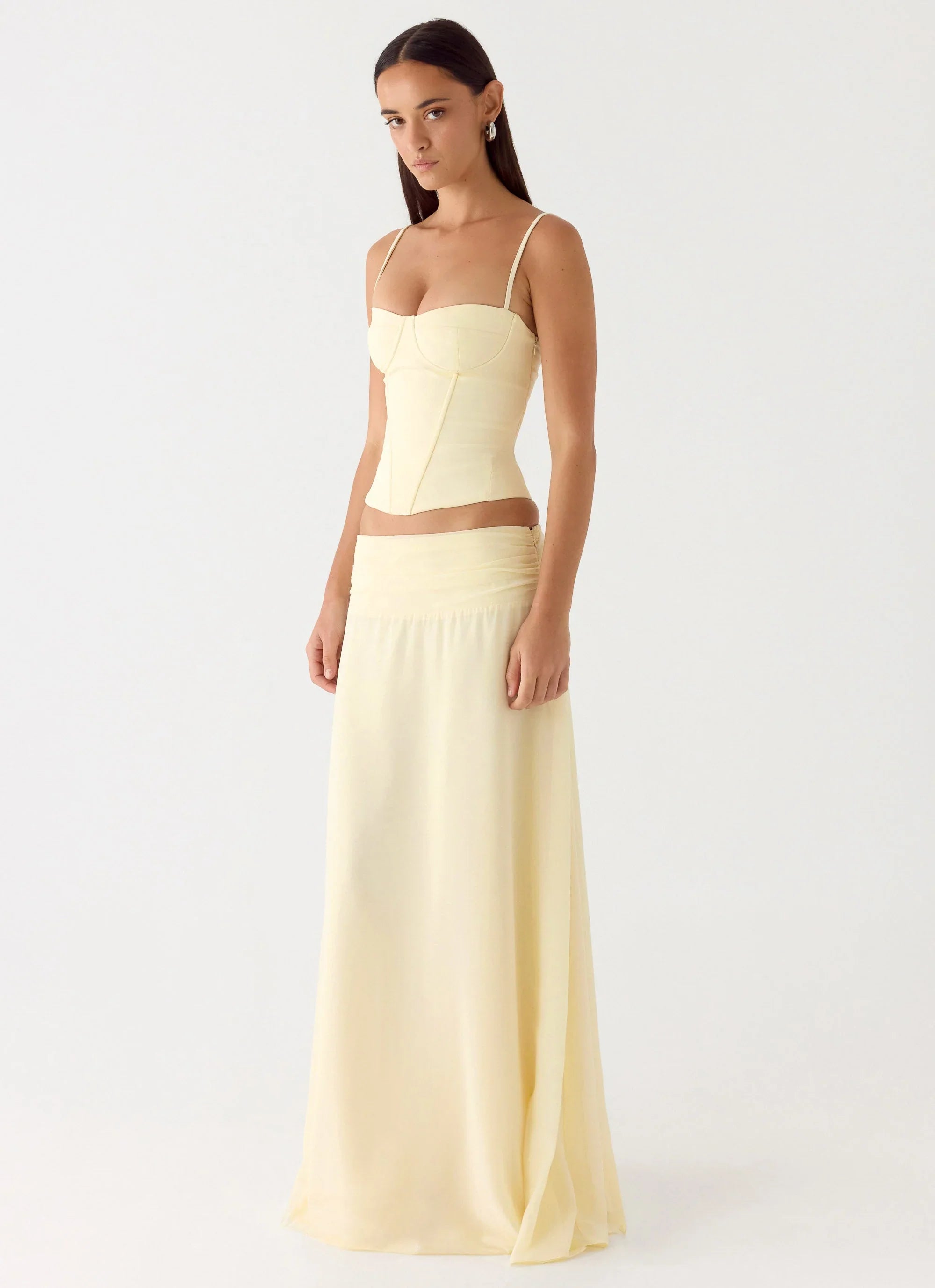 Natalya Maxi Skirt Yellow