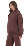 Fleece Lucy Hoodie in Brown