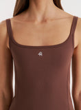 Chocolate Sculpting Seamless Gym Vest Top