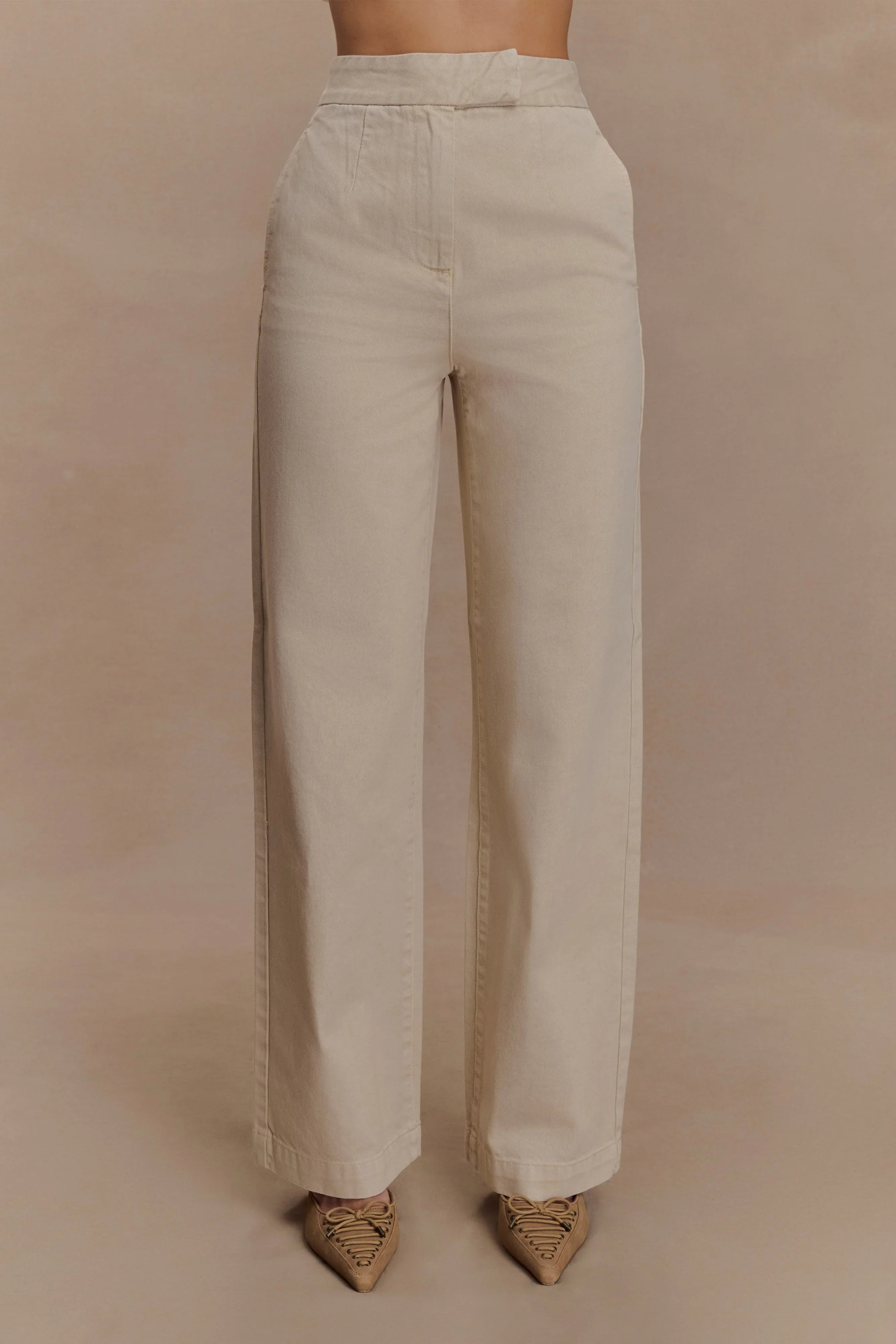 Rayne Wide Leg Denim Jeans Stone Wash