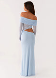 Emery Maxi Dress Blue