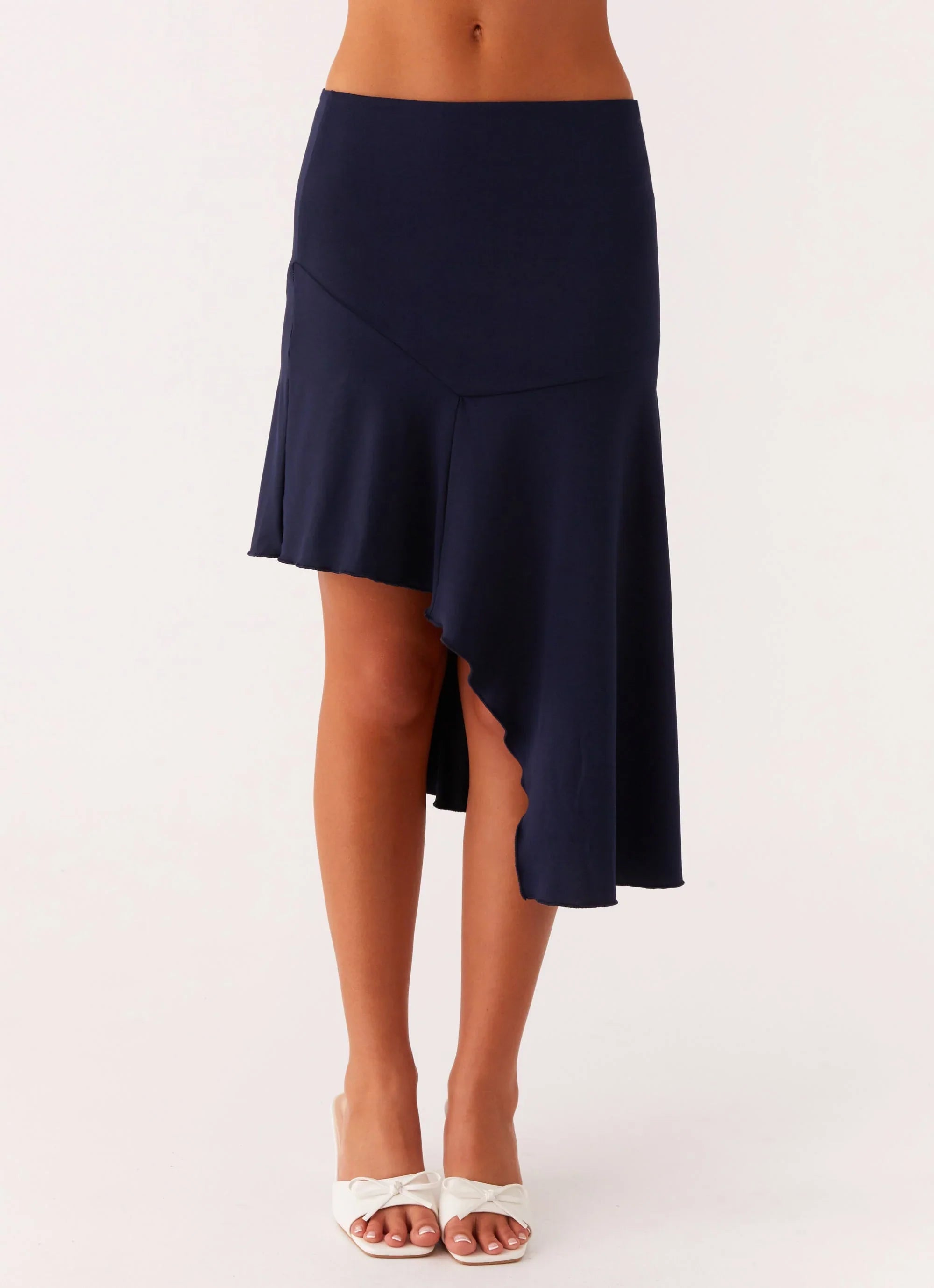 Viola Midi Skirt Navy