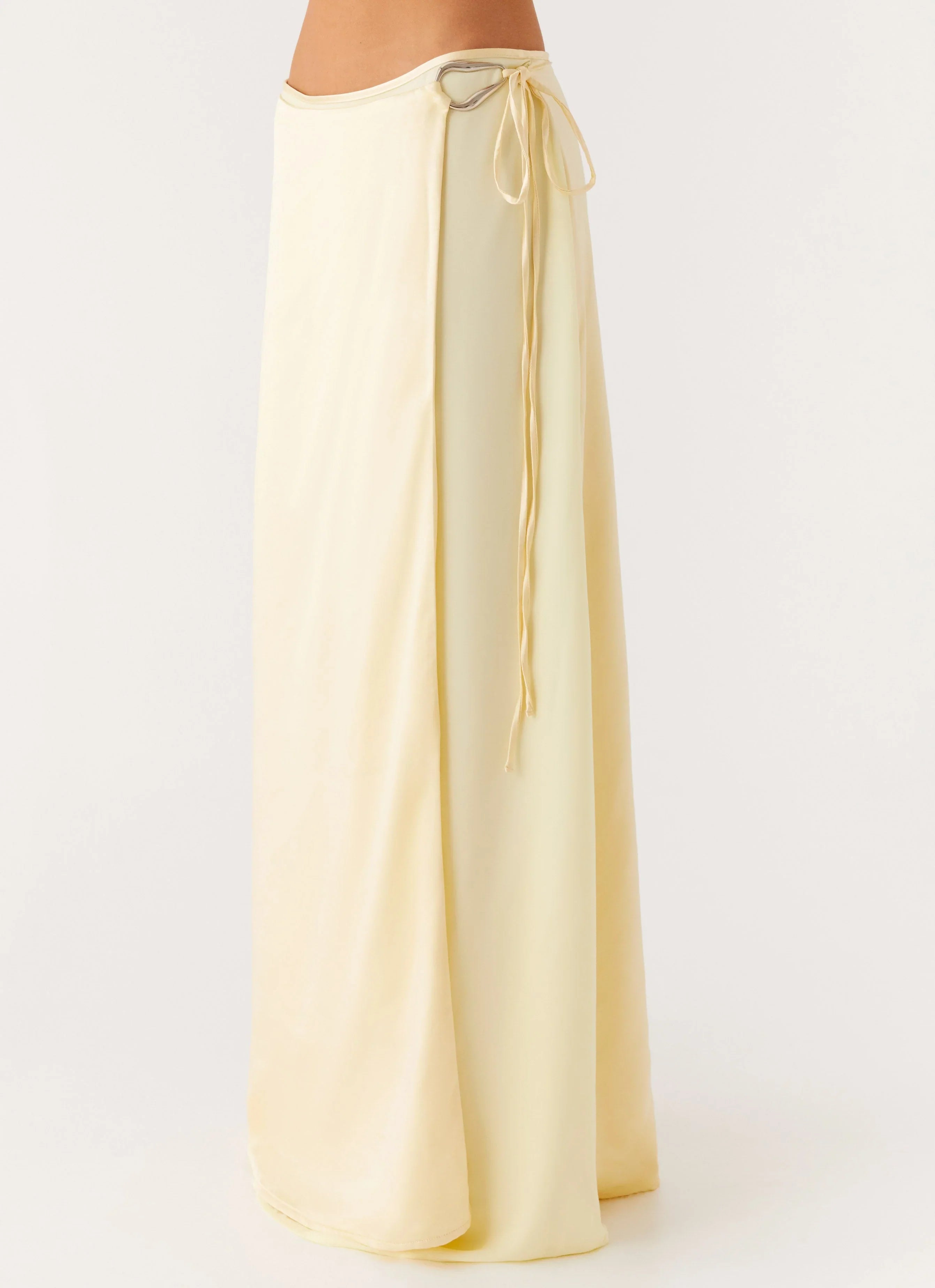 Pollie Maxi Skirt Yellow