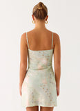 Reflection Mini Dress Mystic Paisley