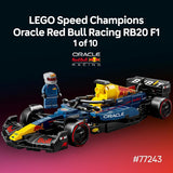 LEGO Speed Champions Ultimate Formula 1 Collectors Pack Contains 10 Sets in 1 Includes Exclusive Poster Collectible F1 Model Car Kit Gift for Race Car Fans 66802