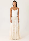 Marzia Maxi Skirt Ivory