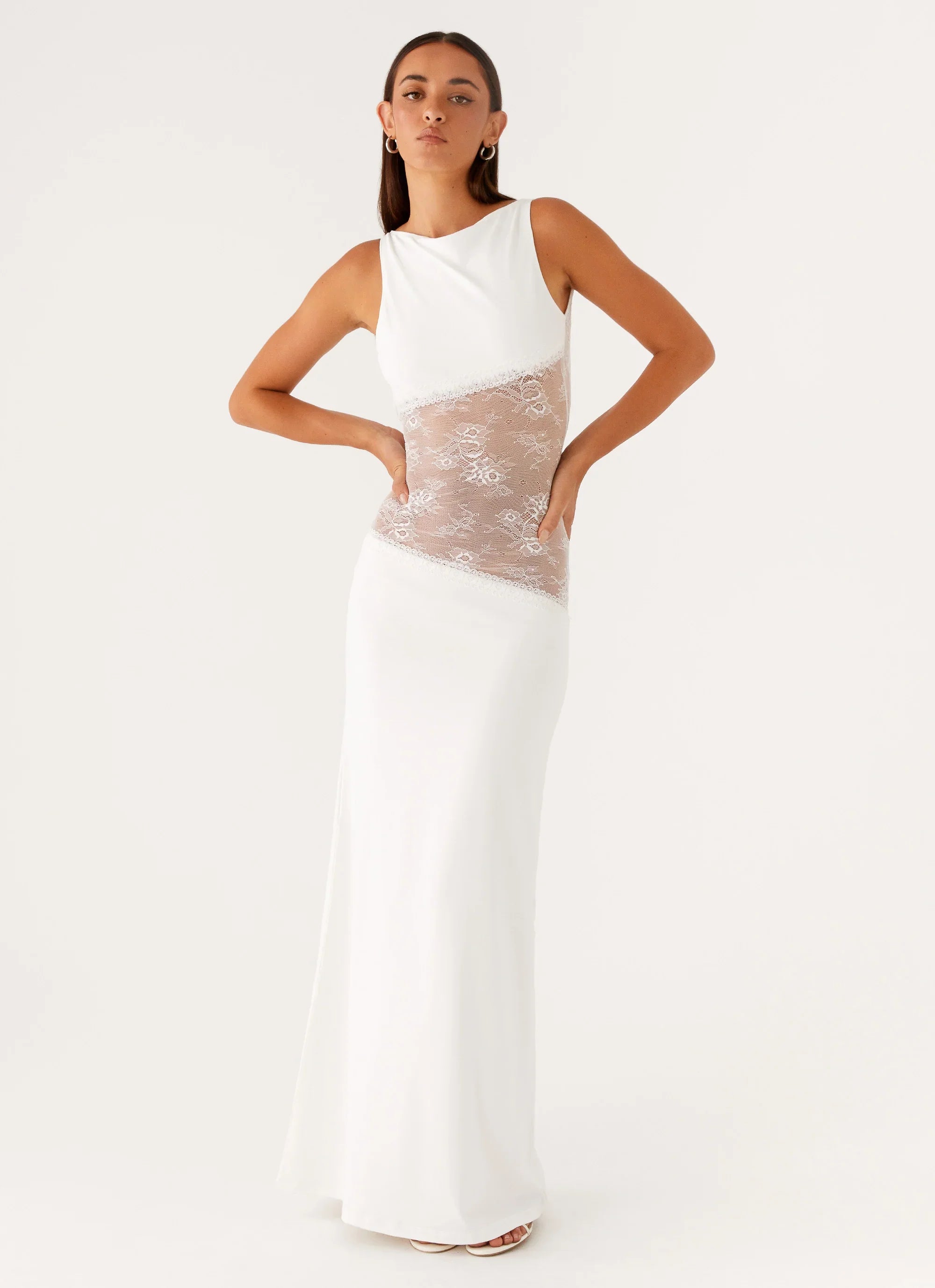 Lucinda Maxi Dress White