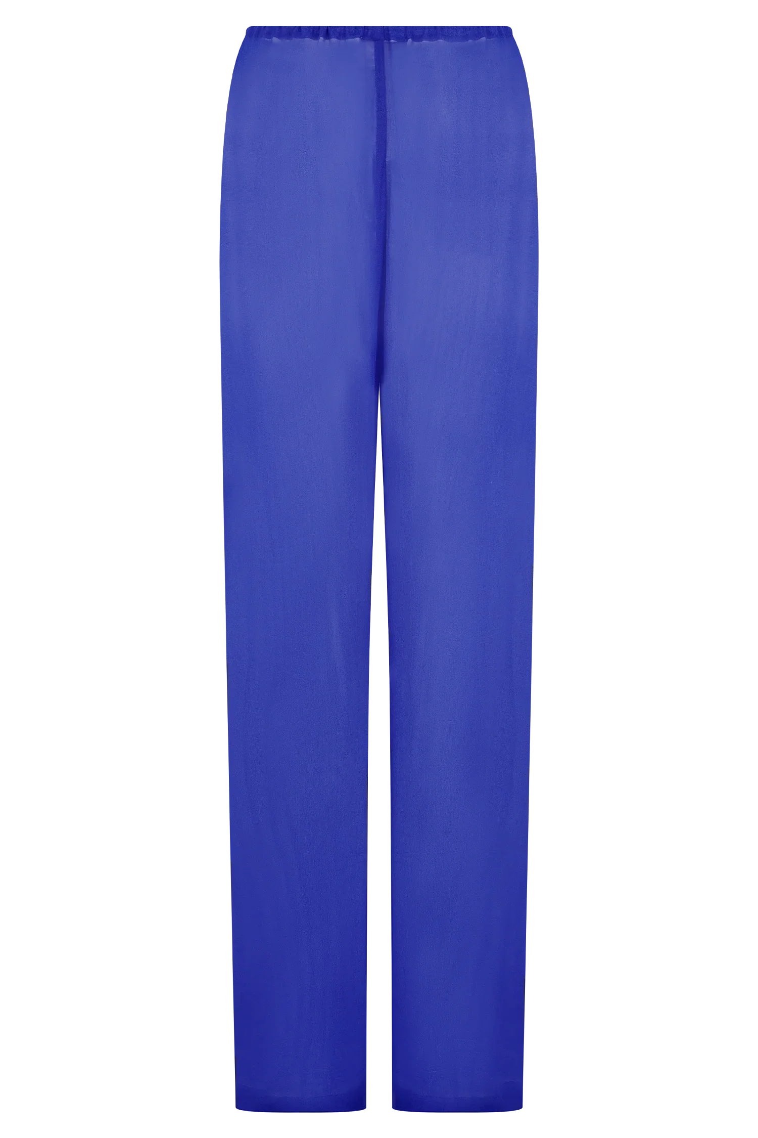 Tonya Sheer Straight Leg Pant Cobalt Blue