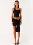 Lucent Top Black