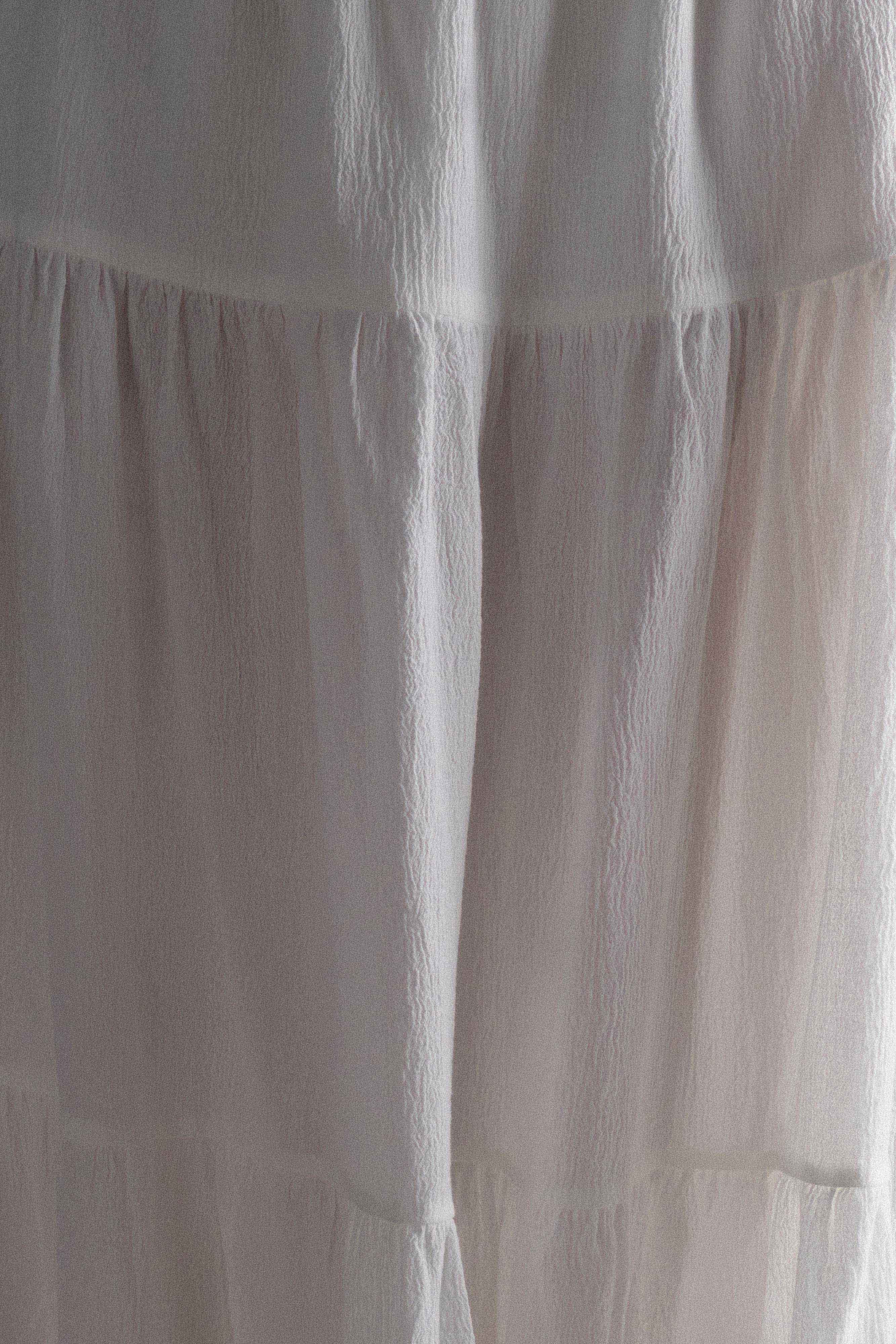 Jacinda Cotton Maxi Skirt White