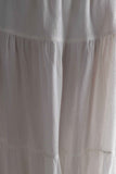 Jacinda Cotton Maxi Skirt White