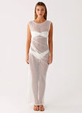 Maeva Maxi Dress White