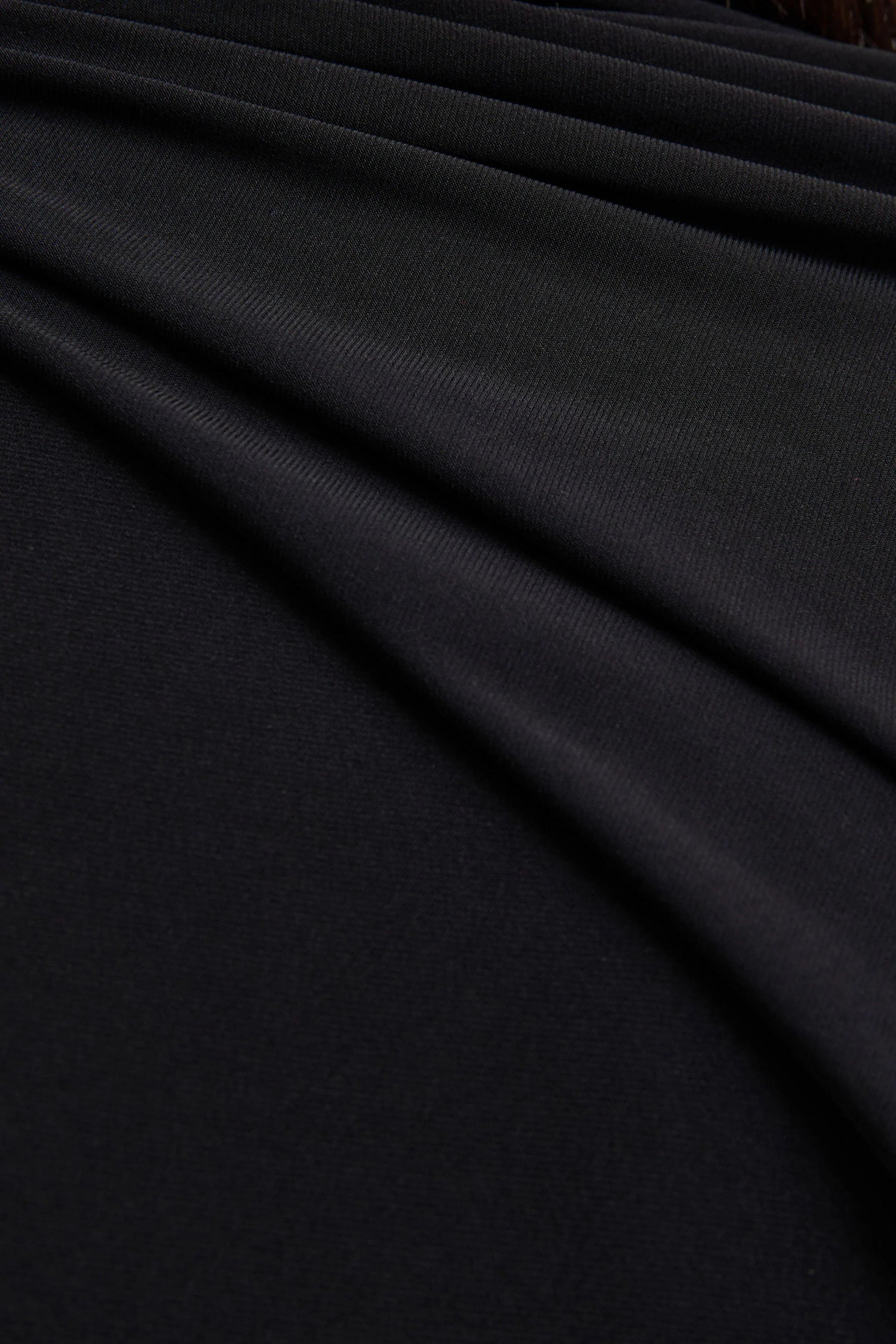 Seema Black High Neck Jumpsuit With Cape