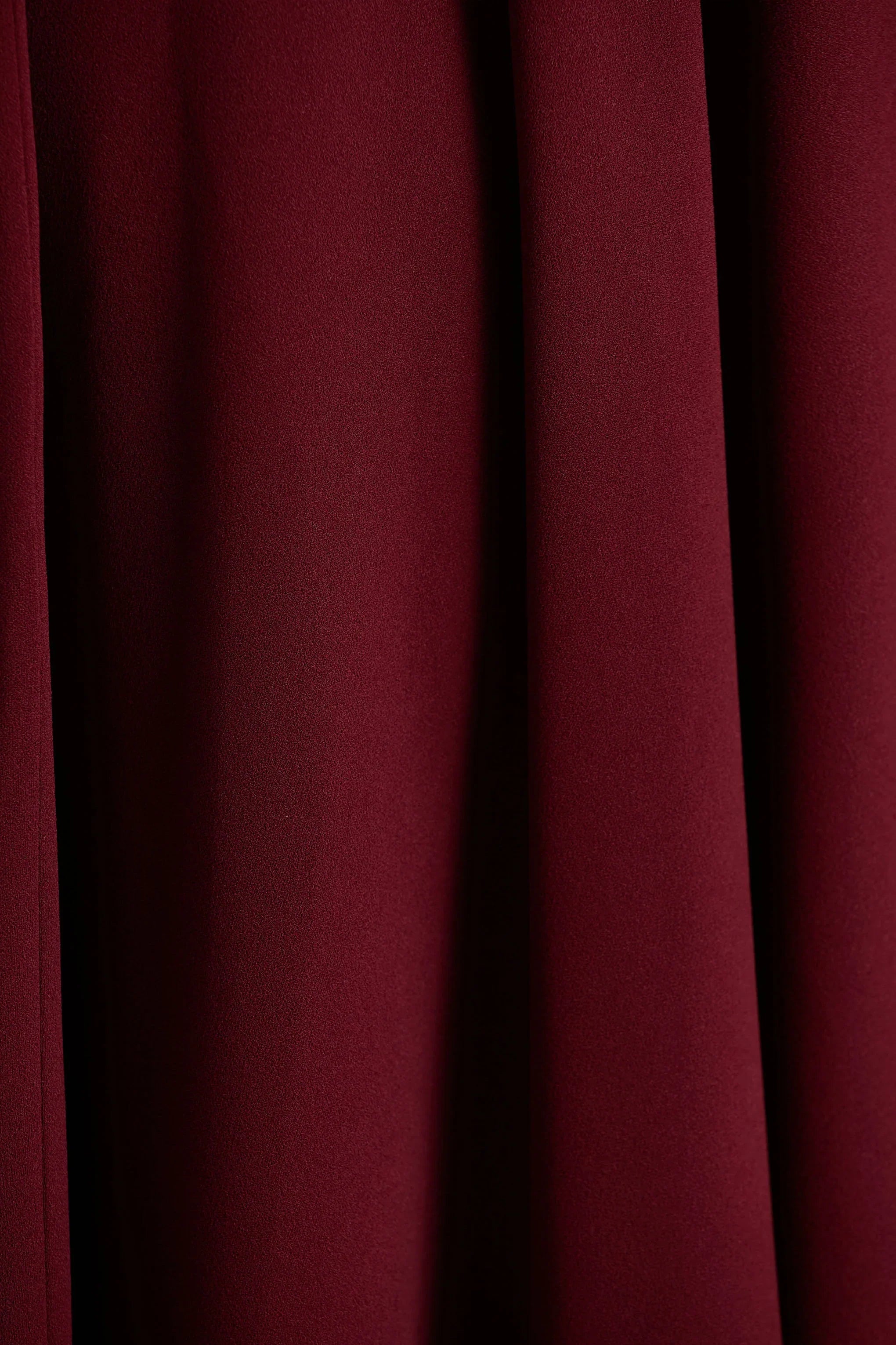 Scarlett Burgundy Square Neck Maxi Dress