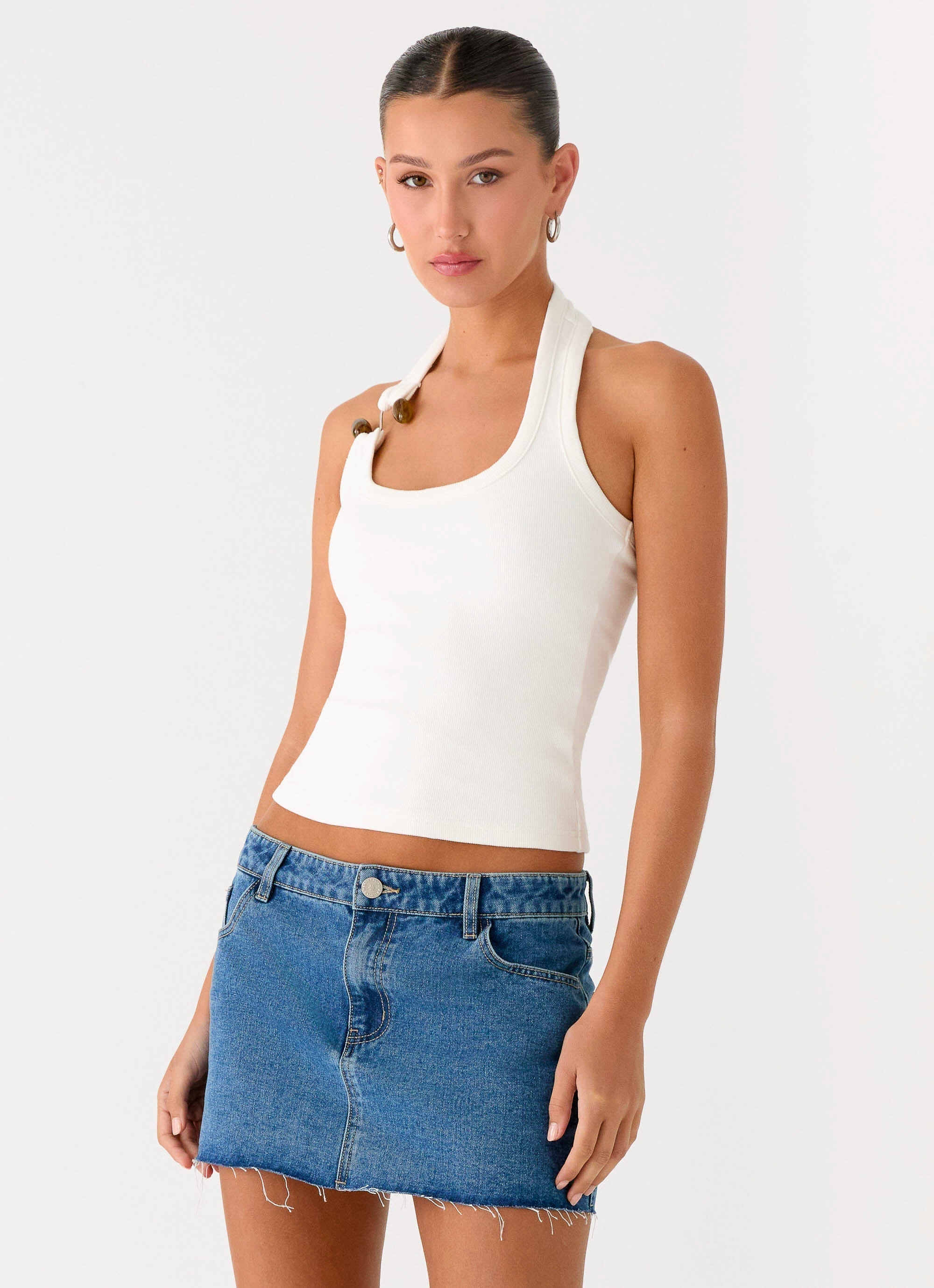 Cladena Top White