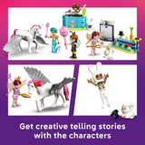 LEGO Friends Costume Party with Unicorn Fairy Pretend Play Building Toy Interactive Storytelling Playset with Cat and Unicorn Toys Creative Birthday Gift Idea for Girls Boys 6 42661